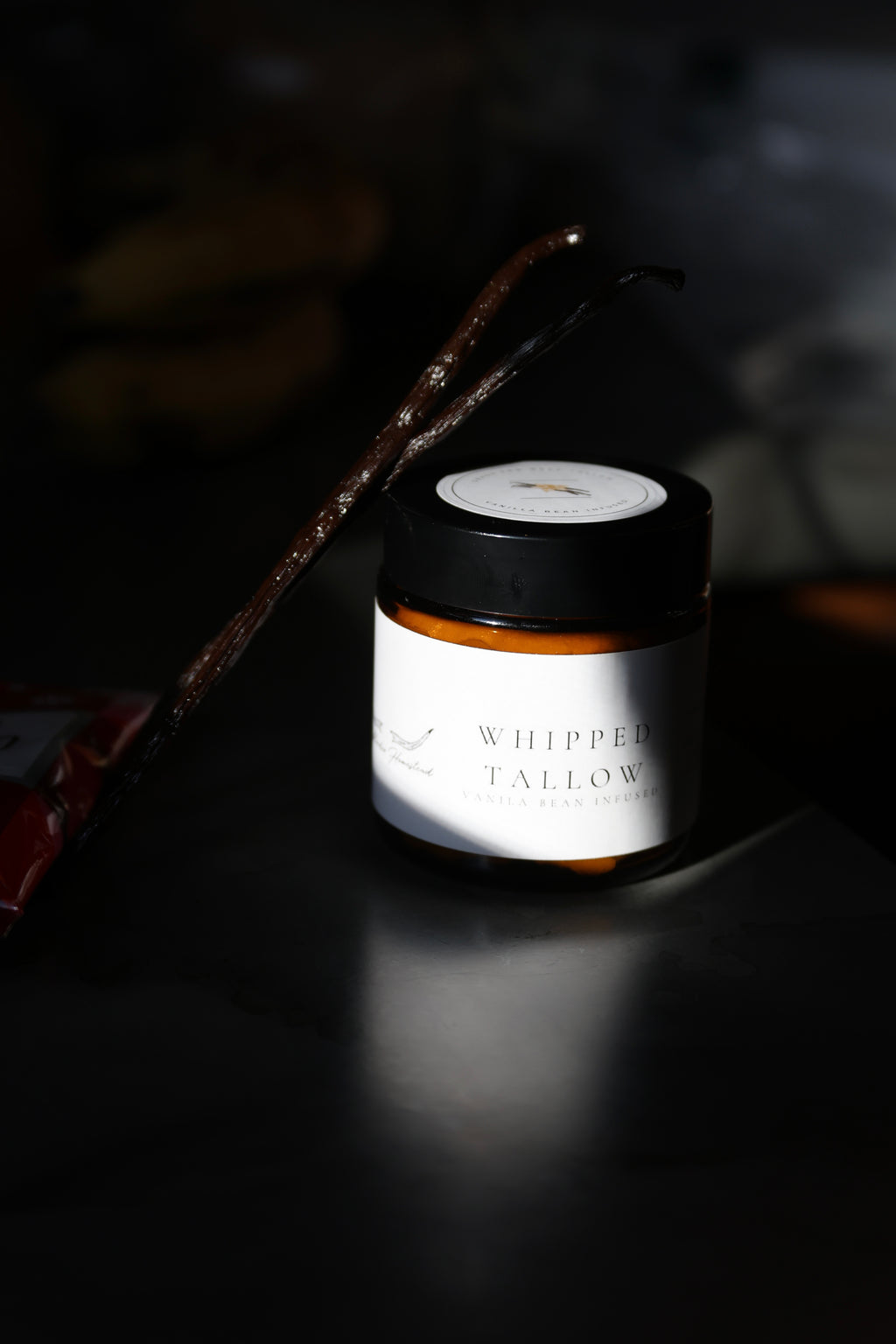 Vanilla bean whipped tallow
