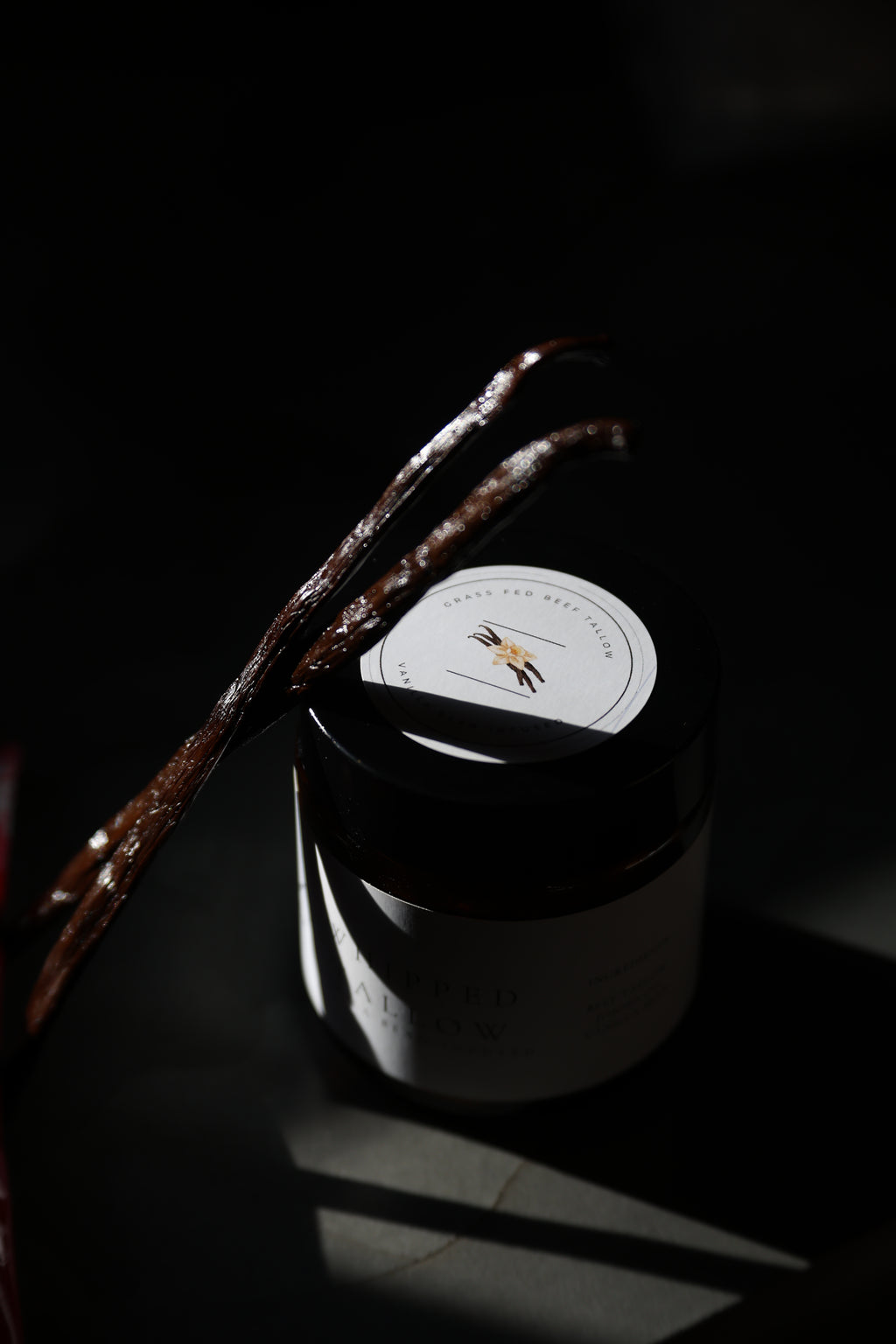Vanilla bean whipped tallow